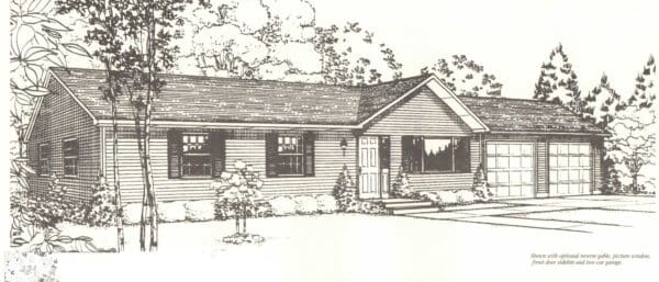 The Birchwood Ranch Style Home Plan