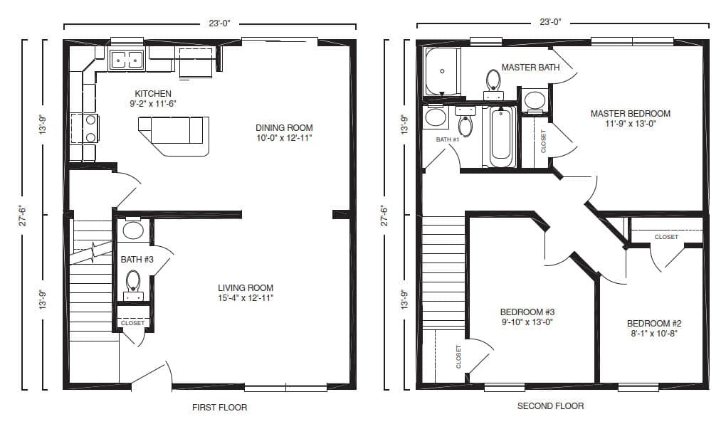 Cannondale Duplex Multi Family House Floor Plan