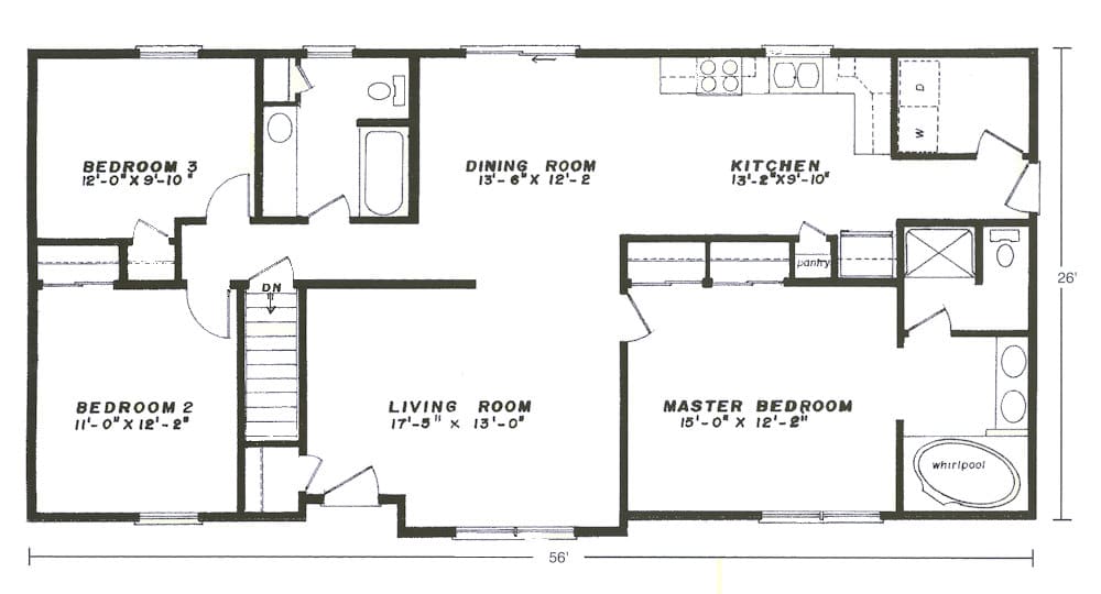 Livingston Ranch Floor Plan