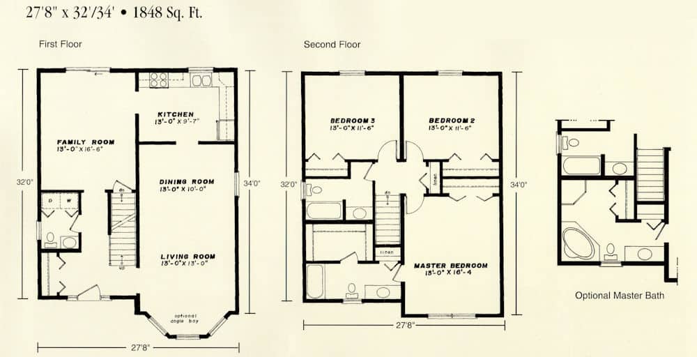 The Richmond Two Story Floor Plan