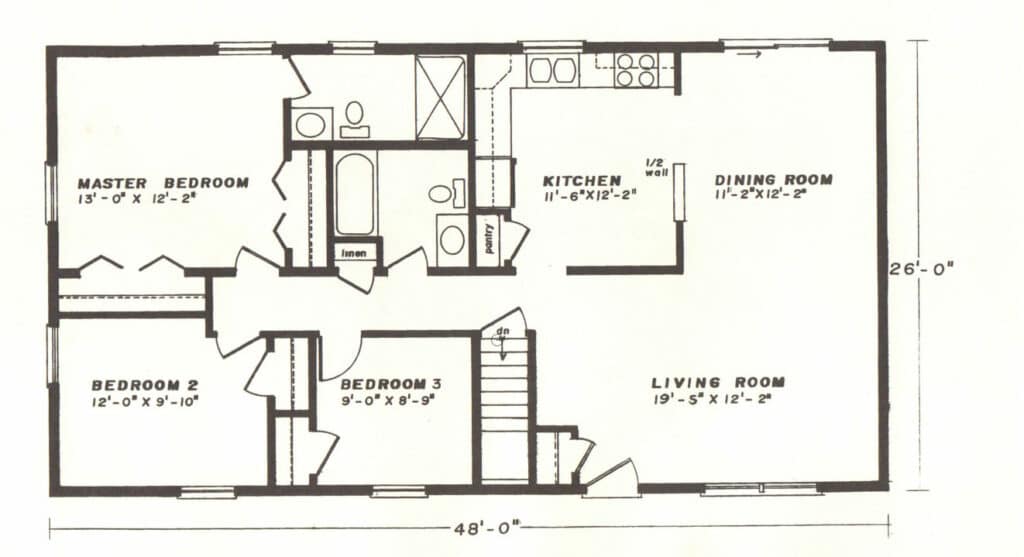 The Birchwood Ranch Home Floor Plan