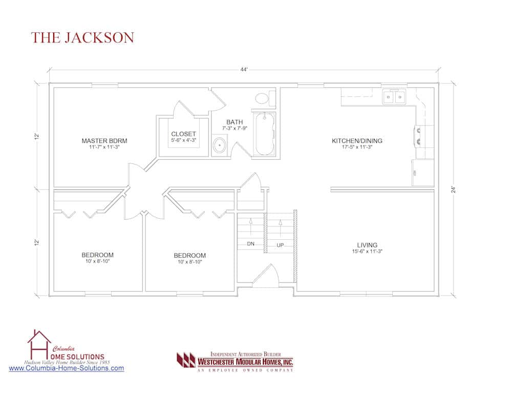 The Jackson Ranch Home Floor Plan