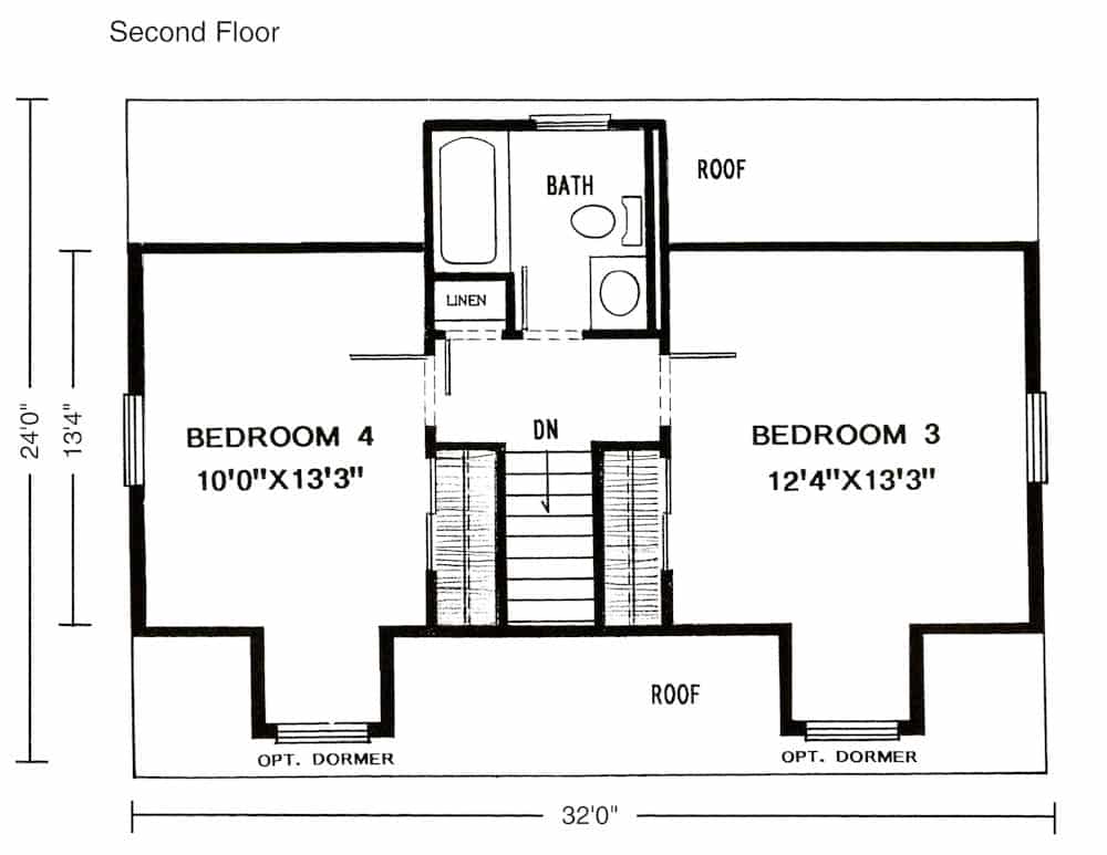 The Phoenix Cape House 2nd Floor Plan