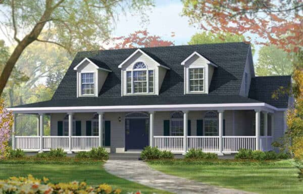 The Winchester Cape Style Home