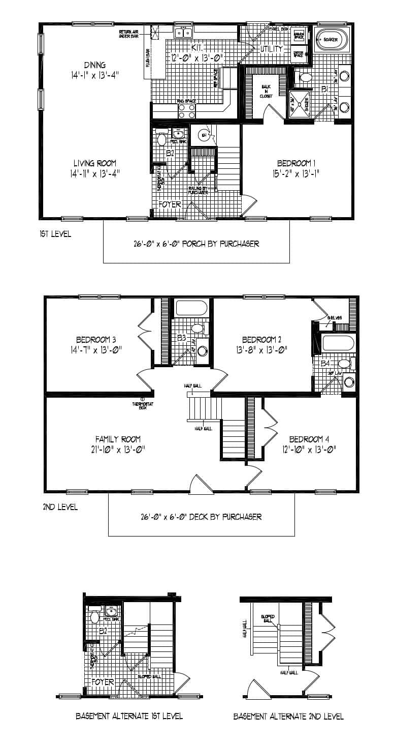 The Thomas Two Story Home Floor Plan