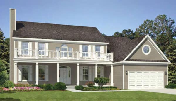 The Tidewater Two Story Home