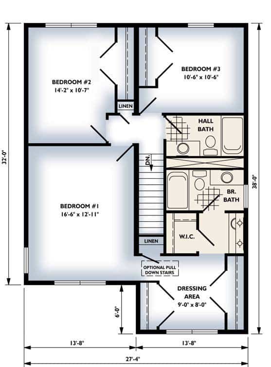 The Avalon Second Floor Plan