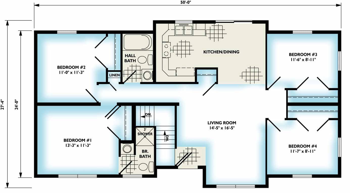 the Berkley Ranch Floor Plan