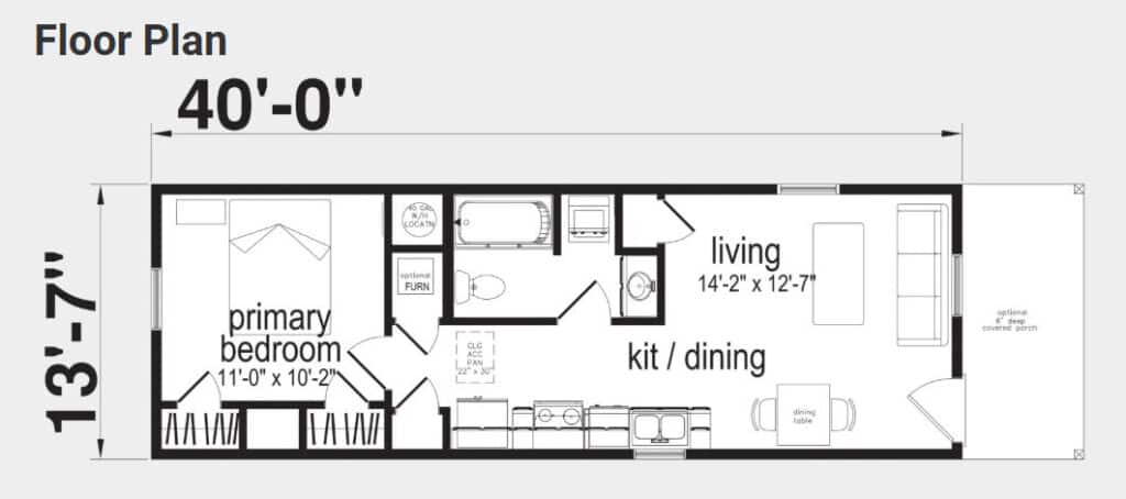 Dauphin ADU Home plan